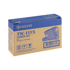 Оригинална тонер касета Kyocera TK-1115, FS-1220/1320MFP, 1600 страници/5%, Black
