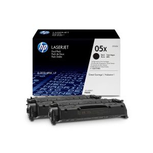 Оригинална тонер касета HP CE505X, 6500 страници/5%, Black, 2 броя