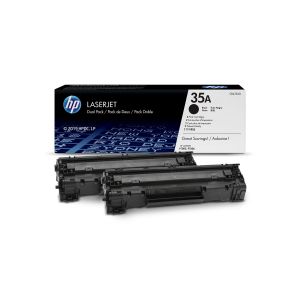Оригинална тонер касета HP CB435AD, LJ P1005/P1006, 1500 страници/5%, Black, 2 броя