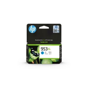 Оригинален патрон HP F6U16AE, 953XL, 1600 страници/5%, Cyan
