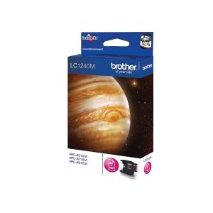 Оригинален патрон Brother LC1240, 600 страници/5%, Magenta