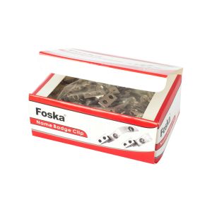 Foska Клипс за бадж, 100 броя