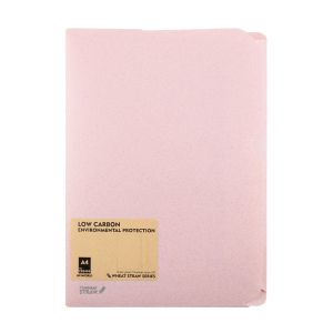 Sworld Папка Wheat Straw, А4, розова