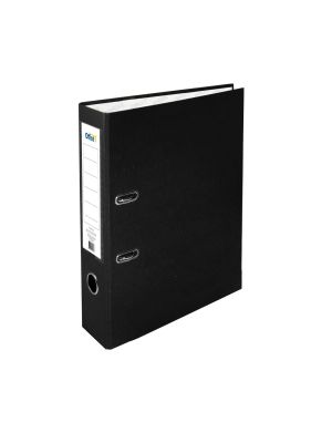 Office 1 Класьор, 8 cm, PP, несглобен, черен, 50 броя