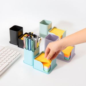 Sworld Моливник с поставка за листчета, 2в1, зелен