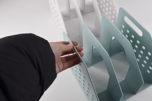 Sworld Вертикална поставка, тройна, синя