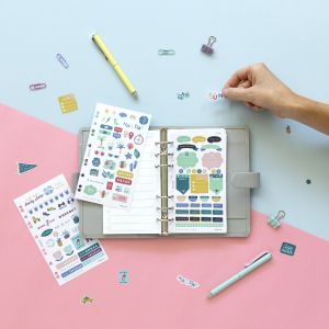 Filofax Стикери Wellness, 6 листа, 216 броя