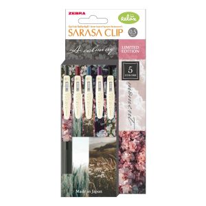 Zebra Гел ролер Sarasa Clip Calming Moment, 0.5 mm, 5 цвята