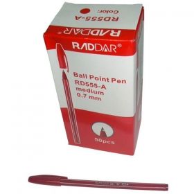 Химикалка Raddar 555 червен