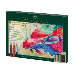 Faber-Castell Комплект моливи Albrecht Durer и тънкописци Pitt, 21 части
