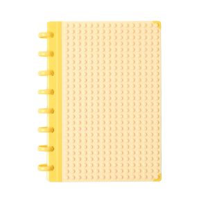 Sworld Тефтер Block, A5, със спирала, 80 листа, жълт