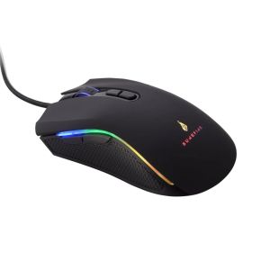 Мишка SureFire Hawk Claw, геймърска, с кабел, 7 бутона, RGB, USB