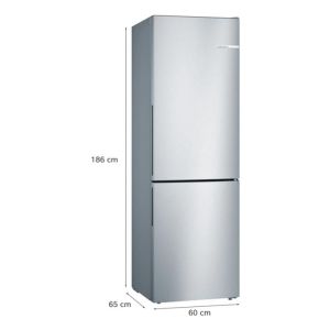 Bosch Хладилник KGV36VLEA, с фризер, серия 4, инокс