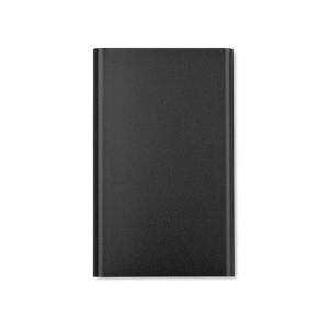 More Than Gifts Мобилна батерия Powerflat, 4000 mAh, черна