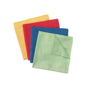 Микрофибърна кърпа Kimberly-Clark WypAll 8394, 40 х 40 cm, жълта, 6 броя