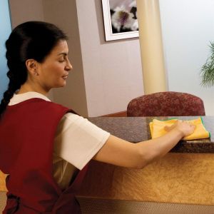 Микрофибърна кърпа Kimberly-Clark WypAll 8394, 40 х 40 cm, жълта, 6 броя