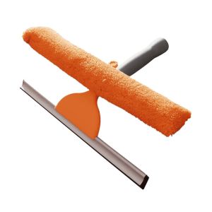 Стъклочистачка York, с микофибърен моп, скуиджи, 32 cm