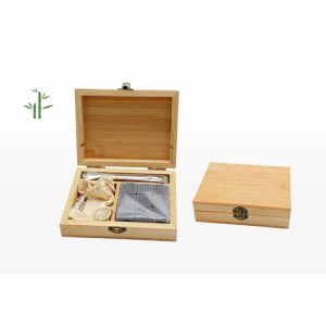 Office 1 Комплект за уиски Creek, в дървена кутия