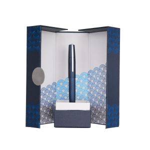 Office 1 Химикалка Matrix Switch, в кутия, синя