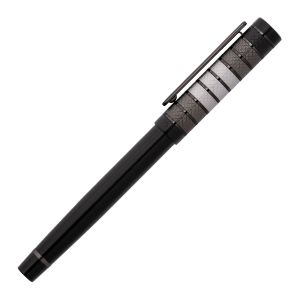 Hugo Boss Писалка Grade, в кутия, черна