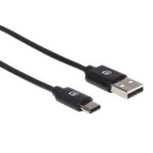 Кабел Manhattan, USB A/USB C, 50 cm, USB Type-A, USB Type-C