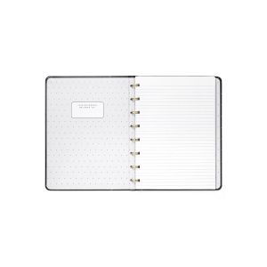 Filofax Тефтер Moonlight, A5, черен