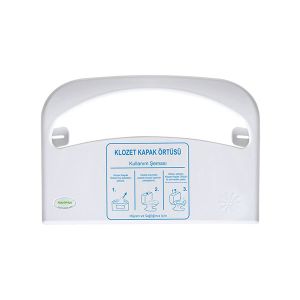 Диспенсър за покривала за тоалетна чиния Rulopak, бял, abs, 250 листа, 60 х 28.5 х 45 cm