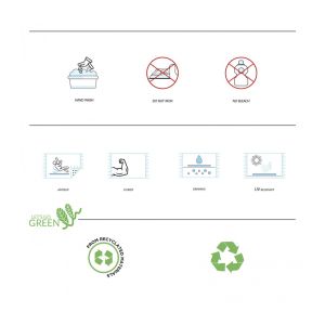 Изтривалка Olivo Rubust, гумена, 50 х 100 cm