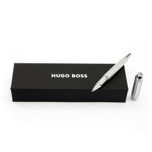 Hugo Boss Ролер Elemental, в кутия, сребрист