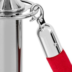 Ограничително колче Modern, хром, ш 320 mm, в 920 mm