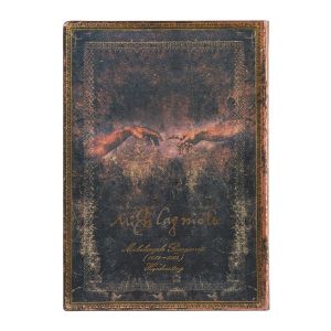 Paperblanks Тефтер Michelangelo, Mini, широки редове, мека корица, 104 листа
