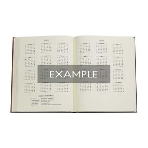 Paperblanks Планер Pear Garden, Ultra, вертикален, твърда корица, 80 листа, за 2025 година