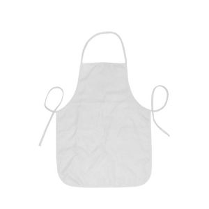 BESTSUB Престилка, детска, 44 х 62 cm, бяла, с възможност за персонализация
