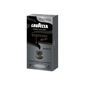 Lavazza Кафе капсула Ristreto Nespresso, стандарт, алуминиева, 10 броя