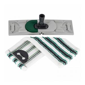 Моп York Eco Ego Circular, 40 х 15 cm, с държач и дръжка, 137 cm