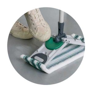 Моп York Eco Ego Circular, 40 х 15 cm, с държач и дръжка, 137 cm