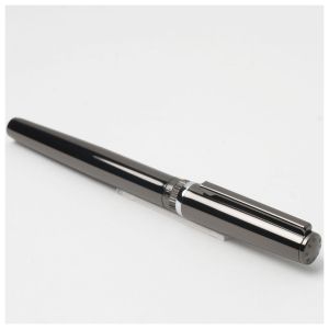 Hugo Boss Писалка Gear Metal, в кутия, тъмнозелена