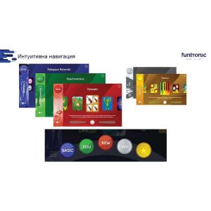 Интерактивен под OnEVO, магичен, със 100 приложения