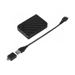 Външен SSD твърд диск Verbatim Store 'n' Go Mini, 512 GB, черен