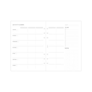 Filofax Пълнител за органайзер - Седмичен планер, A5