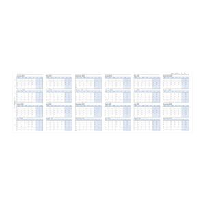 Filofax Пълнител за органайзер, А5, за 2024-2027 година, 4 години на страница в разгъвка