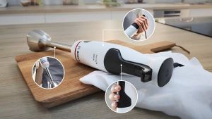 Bosch Пасатор ErgoMaster MSM4W220, серия 4, 600 W, бял