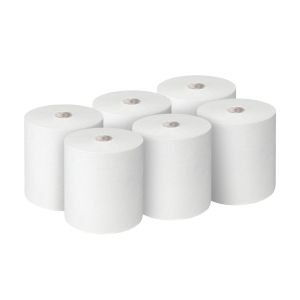 Кърпи за ръце Kimberly-Clark Scott Control 6622, на ролка, 300 m, бели, 6 броя