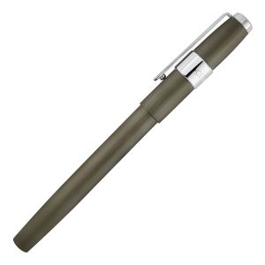 Cerruti 1881 Писалка Block Brushed, в кутия, тъмнозелена