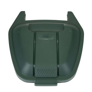 Капак за контейнер Rubbermaid, зелен, 51.5 x 56 x 8 cm