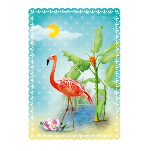 Gespaensterwald Картичка, Romantique, фламинго