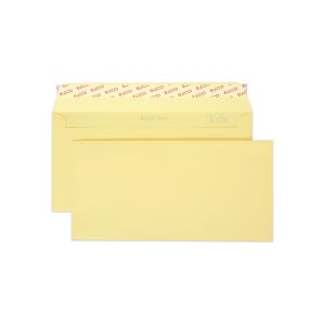 Elco Пощенски плик, C6/5, 114 х 229 mm, 100 g, прав капак със самозалепваща лента, кремав, 25 броя