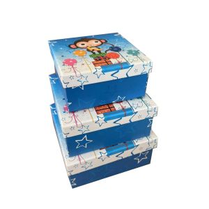 Подаръчна кутия, маймуна, детска, 3 броя