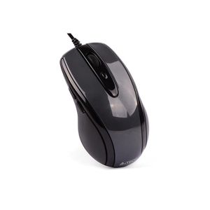 Мишка A4Tech V-Track N-708X, с кабел, USB, 6 бутона, черна