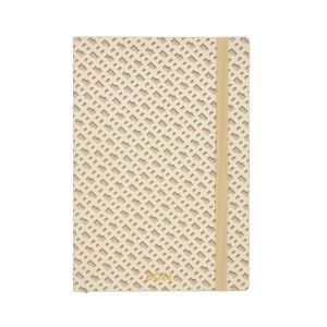 Hugo Boss Тефтер Monogram, A5, на редове, кремав